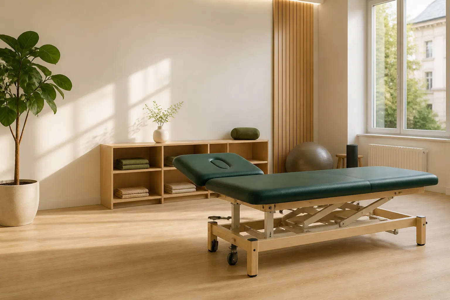 Illustrative Raumansicht: Physiotherapie